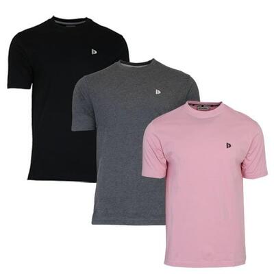 3-pack heren t-shirt vince ronde hals 100% katoen