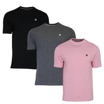 Lot de 3 t-shirts homme Vince, col rond, 100 % coton