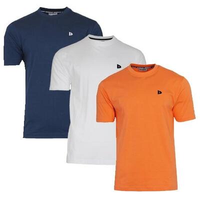 3-pack heren t-shirt vince ronde hals 100% katoen