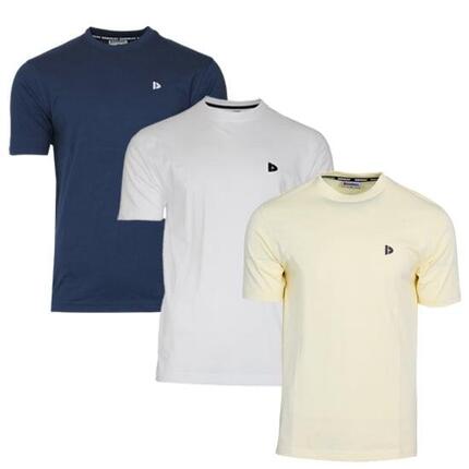 Lot de 3 t-shirts homme Vince, col rond, 100 % coton