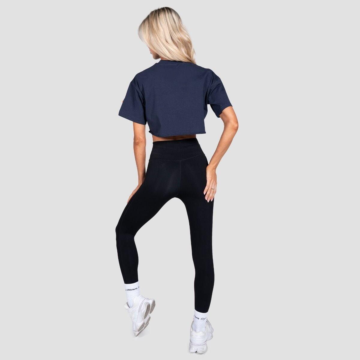 Donna fitness crop top traspirante Midnight Earned 5/6