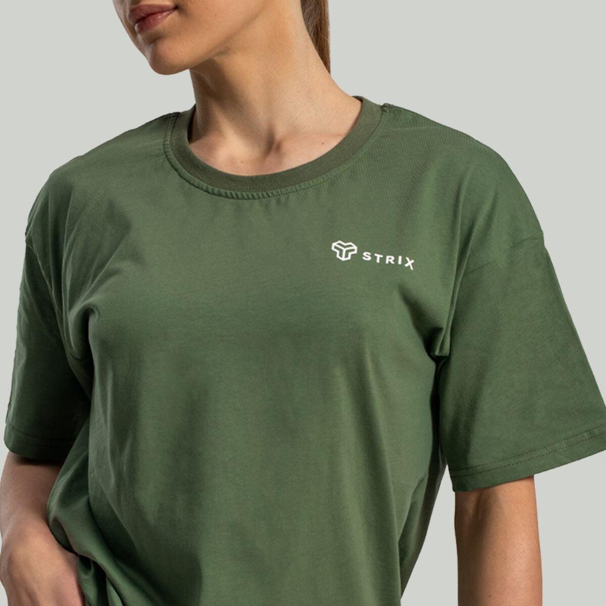Donna palestra t-shirt traspirante Green Lunar 2/6