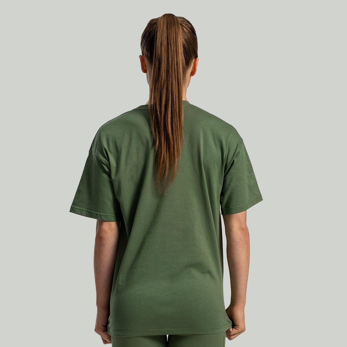Donna palestra t-shirt traspirante Green Lunar 4/6
