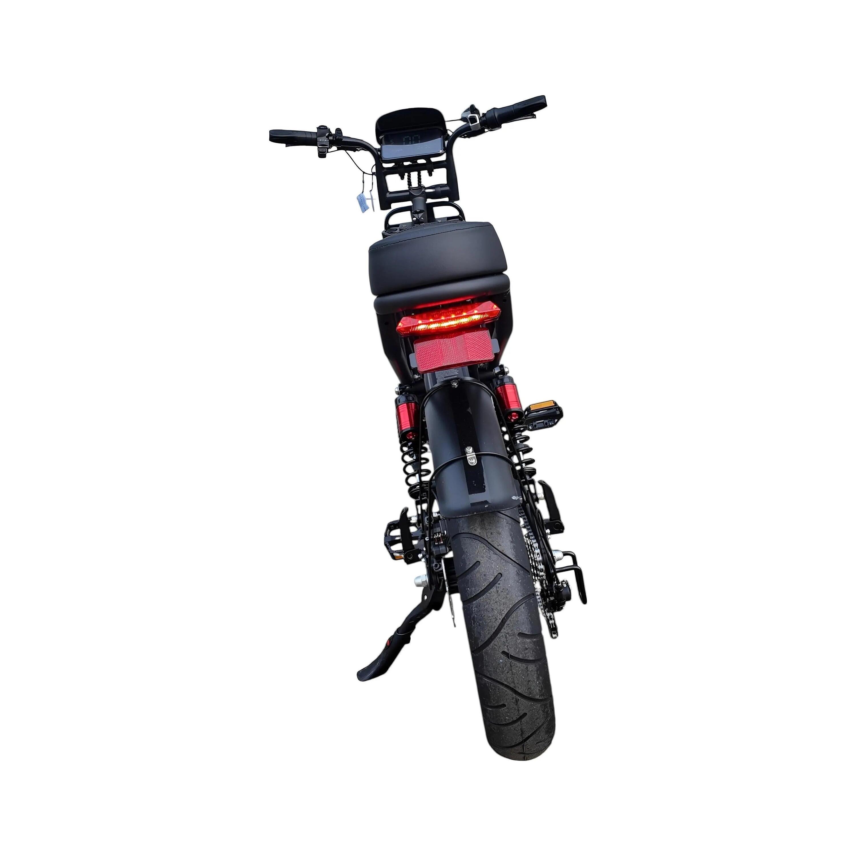 V8 Ultra Ouxi Fatbike - Zwart - 250W - 48V 5/5