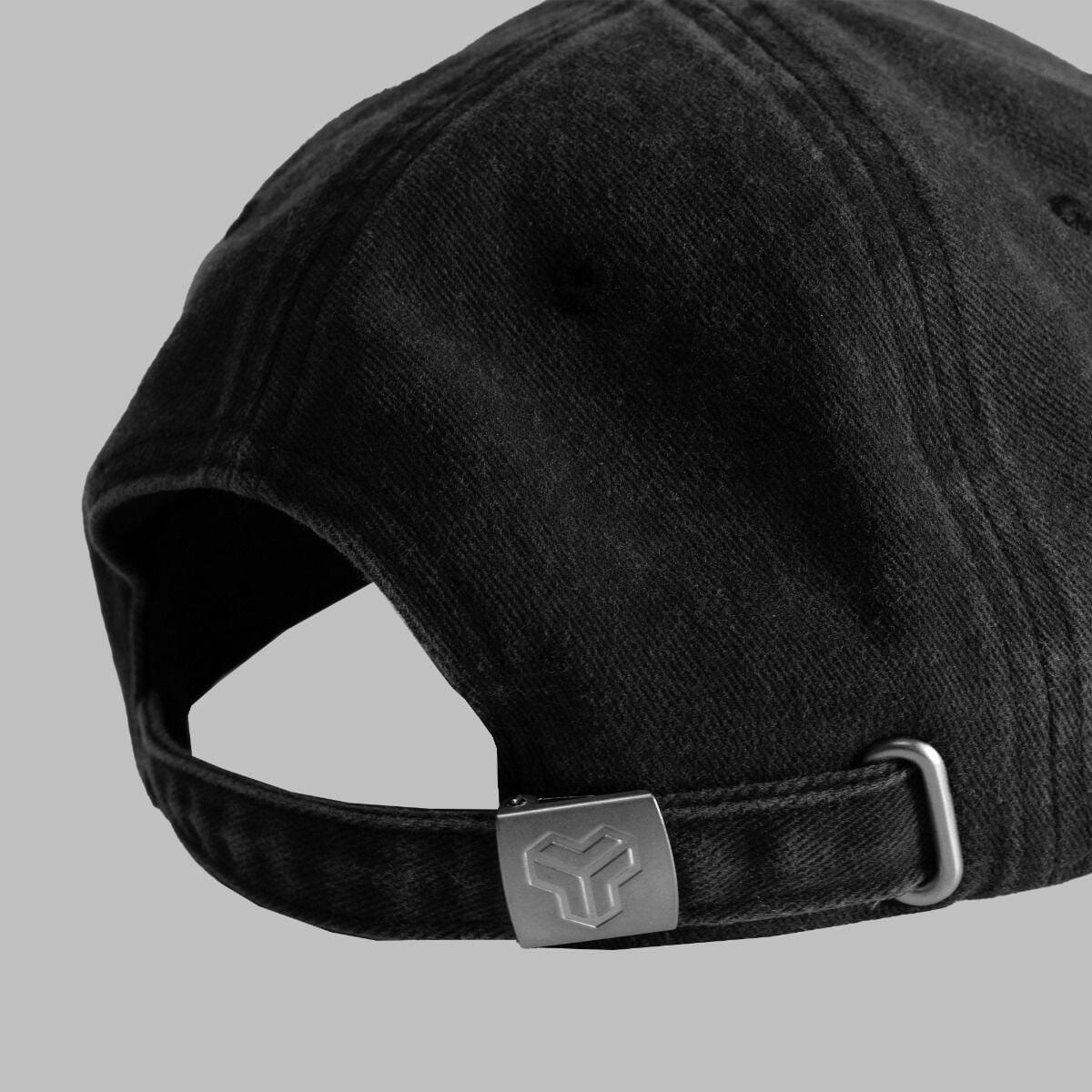 Unisex cappellino traspirante nero Slavato 4/4