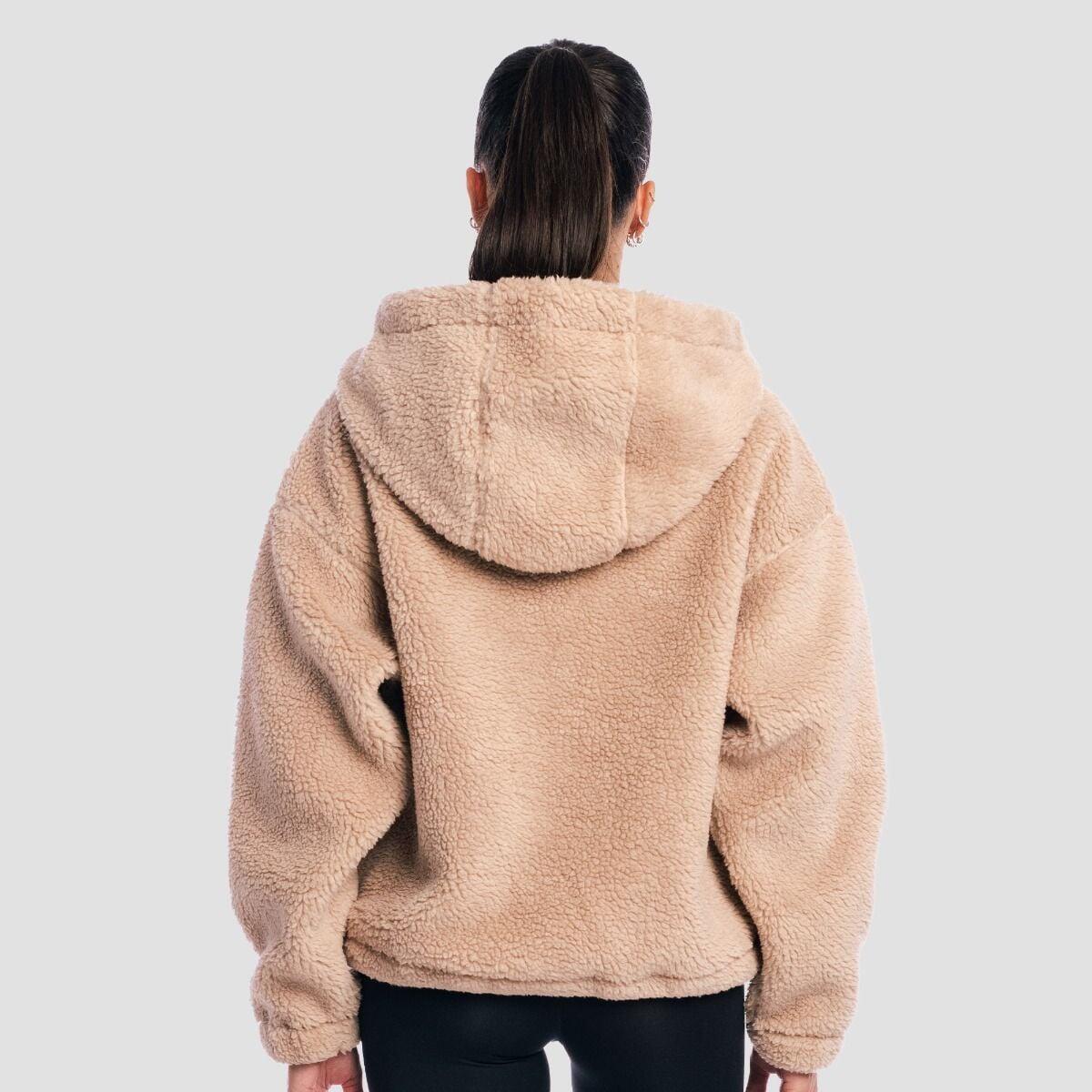 Donna giacca oversize Black Sherpa 3/6