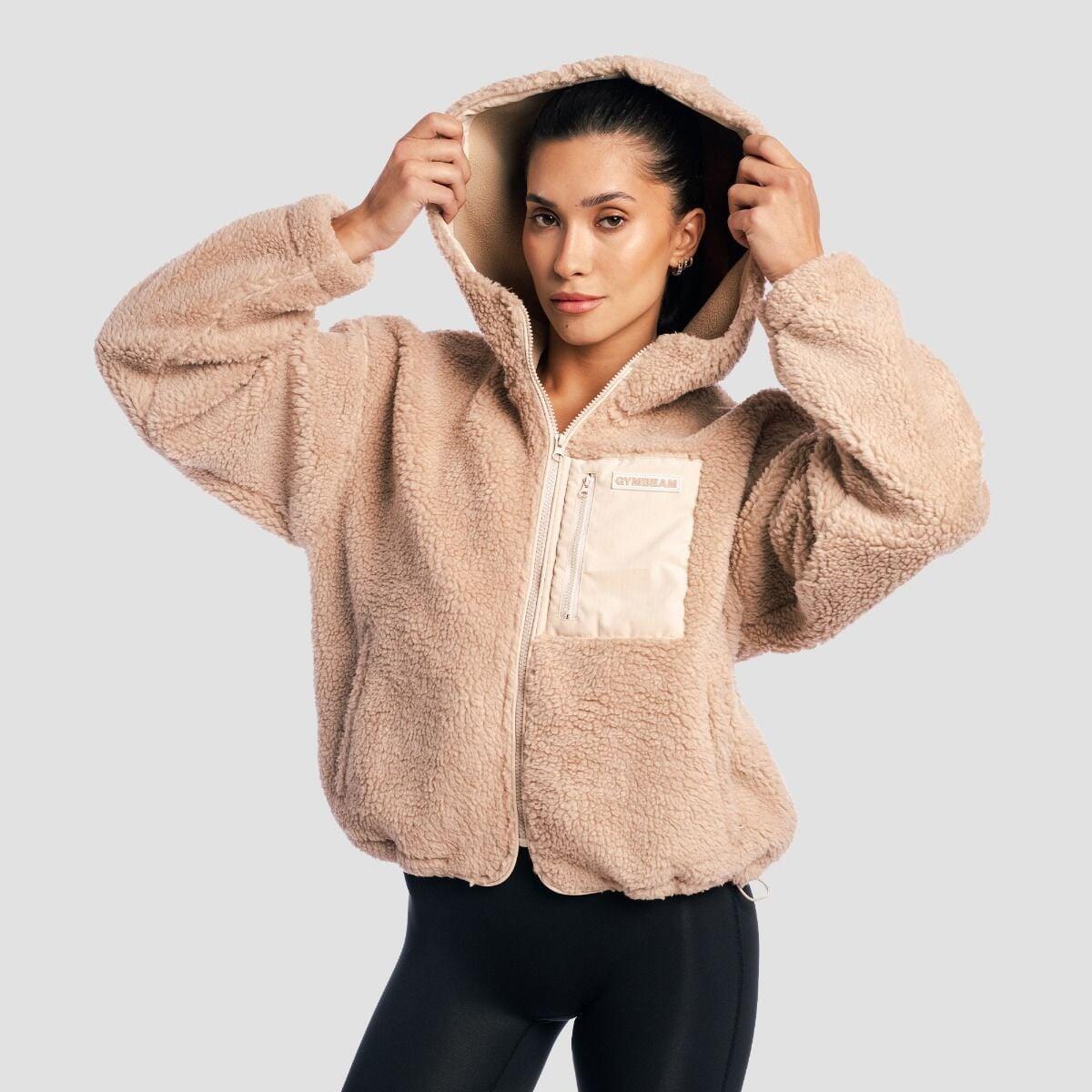 Donna giacca oversize Black Sherpa 4/6