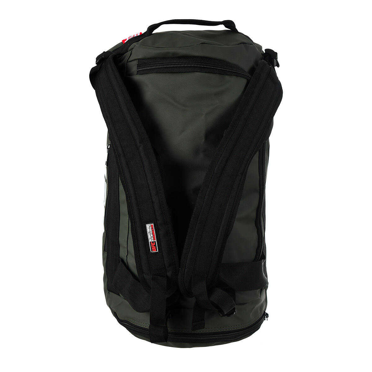 Sac à dos sport UFC kaki multi poches ultra résistant 57l 4/5