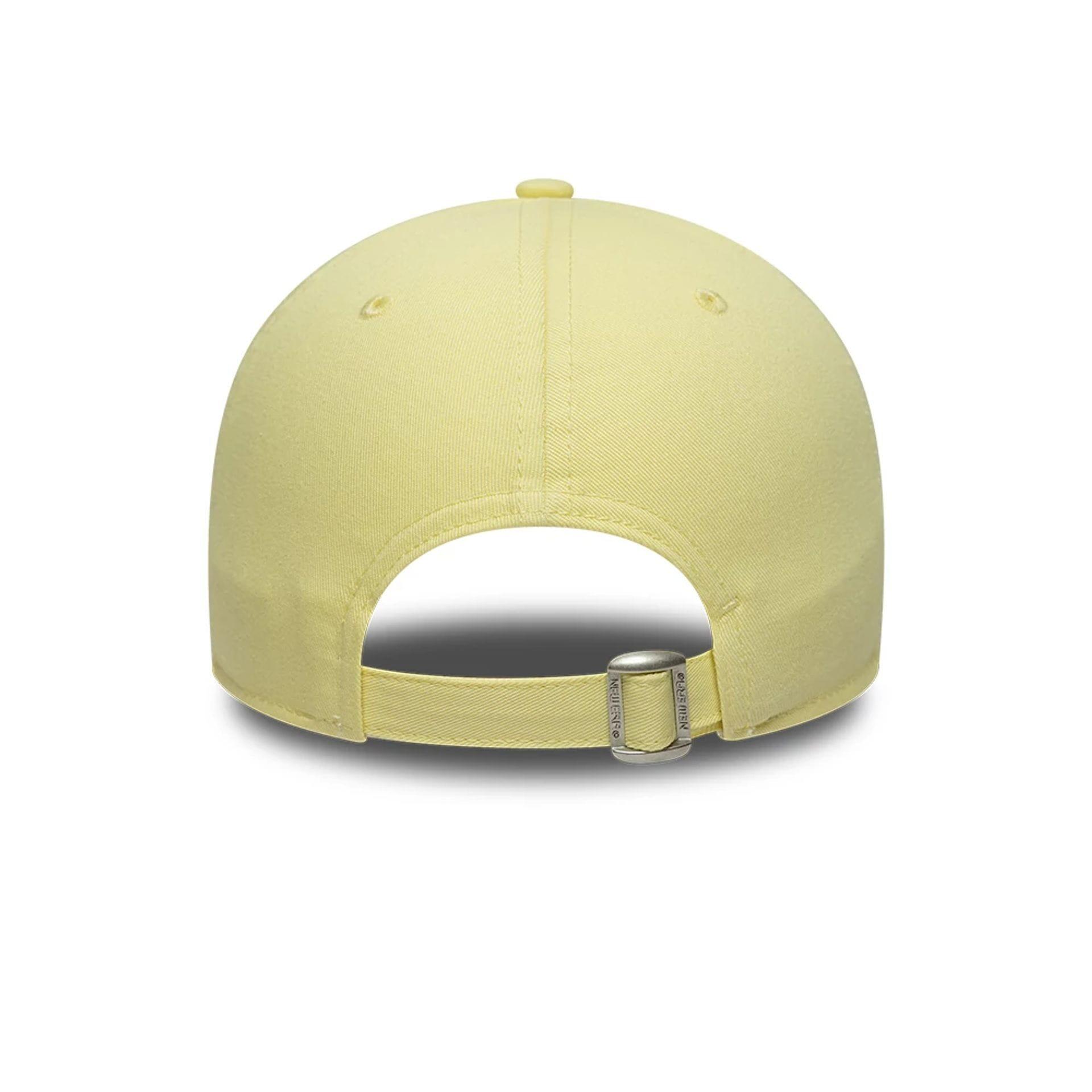 New Era 9FORTY Cap MLB Los Angeles Dodgers Outline pastellgelbe 4/5
