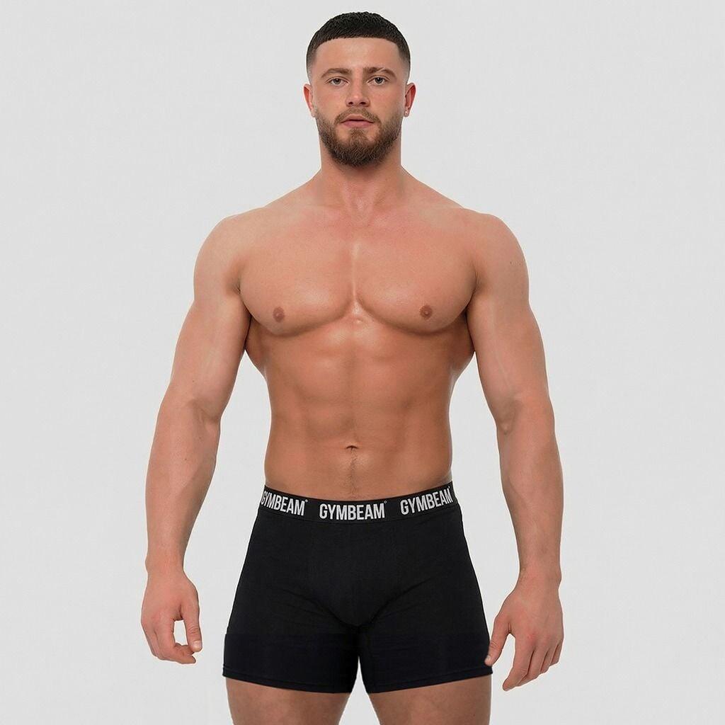Boxer traspiranti neri FIT 4/6