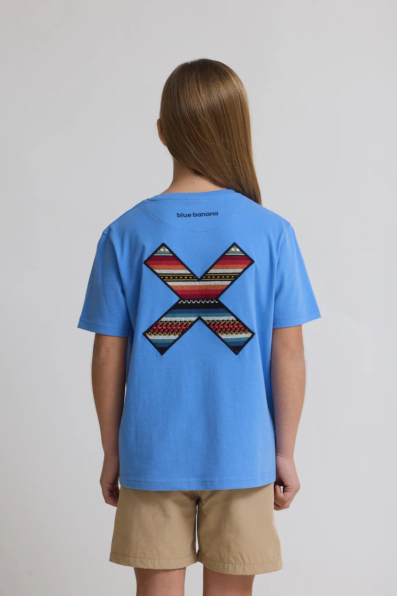 Camiseta Kids Blue Banana Jay Blue de Algodón 100% Orgánico 5/6
