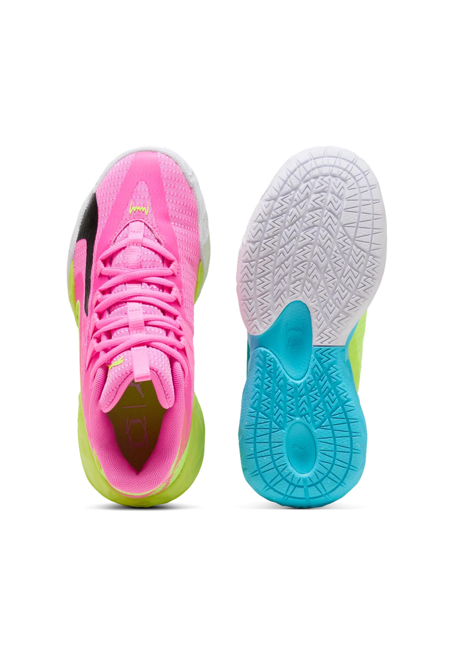 Puma Jungen Sneaker Dagger 2 Junior 312751-05 Lime Squeeze Aqua 3/5