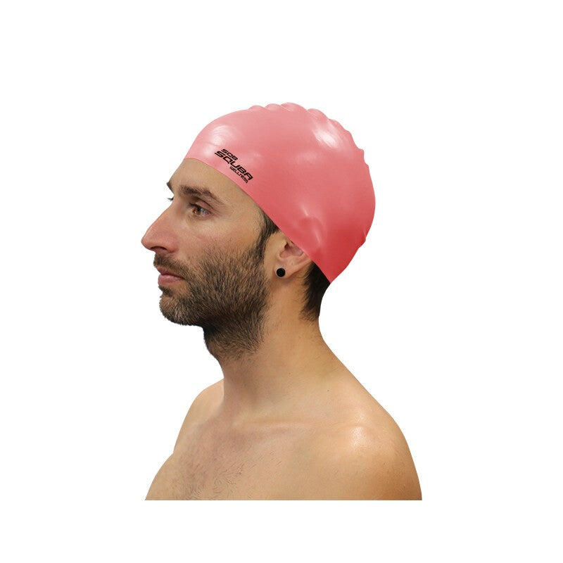 Squba bonnet de bain en silicone Rose Sweet sénior 2/7
