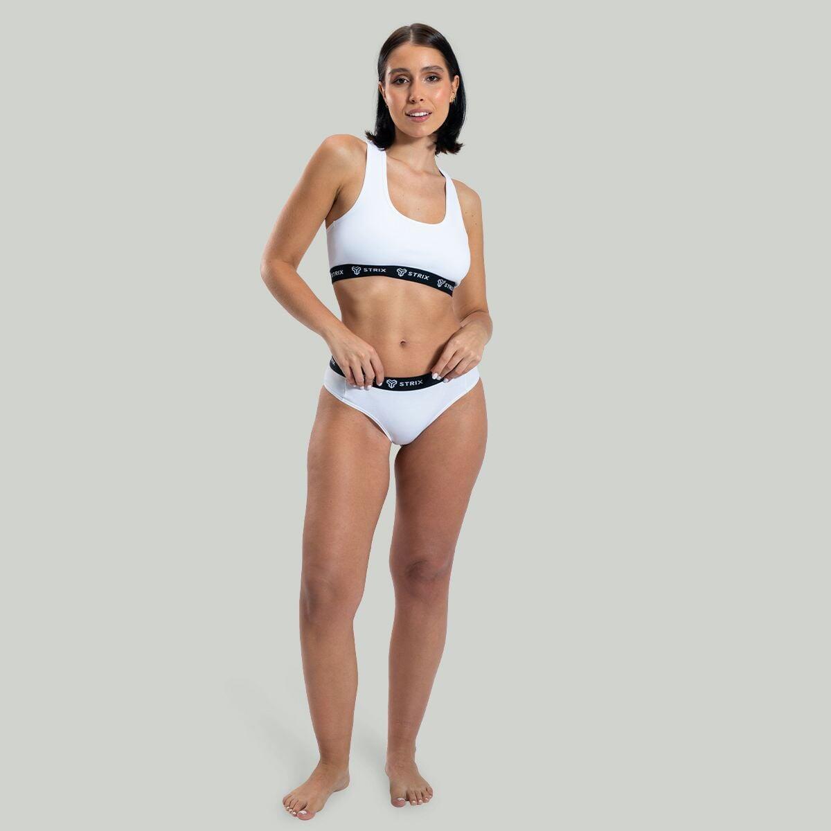 Donna slip traspirante bianco Essential 3/6