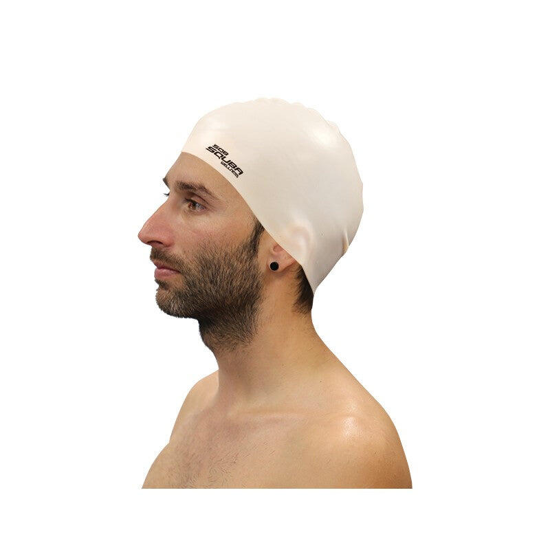 Squba bonnet de bain en silicone Rose Sweet sénior 5/7