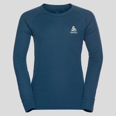 Active warm kids'-basislaagtop met lange mouwen odlo