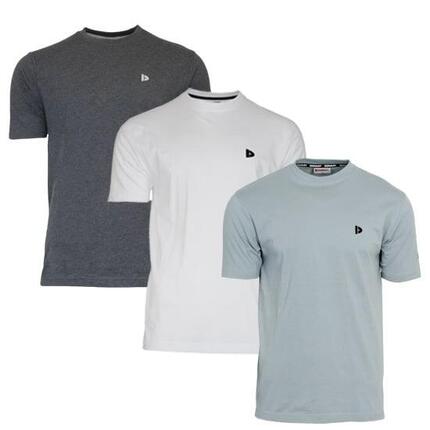 Lot de 3 t-shirts homme Vince, col rond, 100 % coton