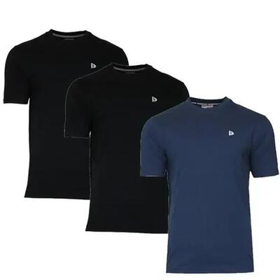 3-pack heren t-shirt vince ronde hals 100% katoen