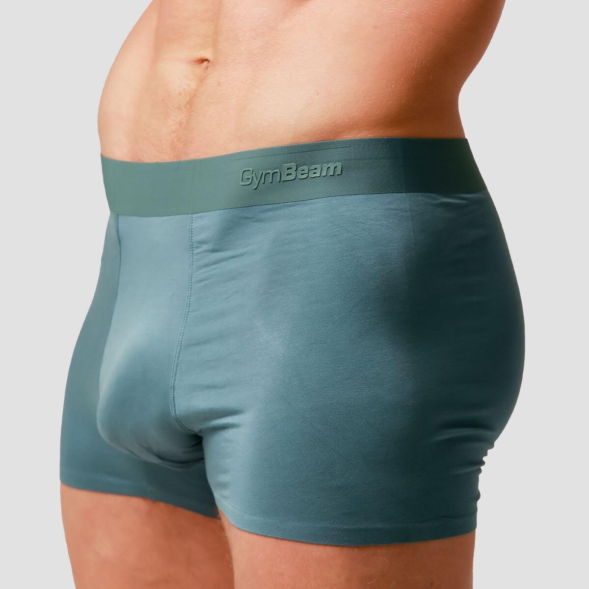 Uomo boxer traspiranti blu Soft 5/7