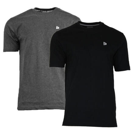 Lot de 2 t-shirts homme Vince, col rond, 100 % coton