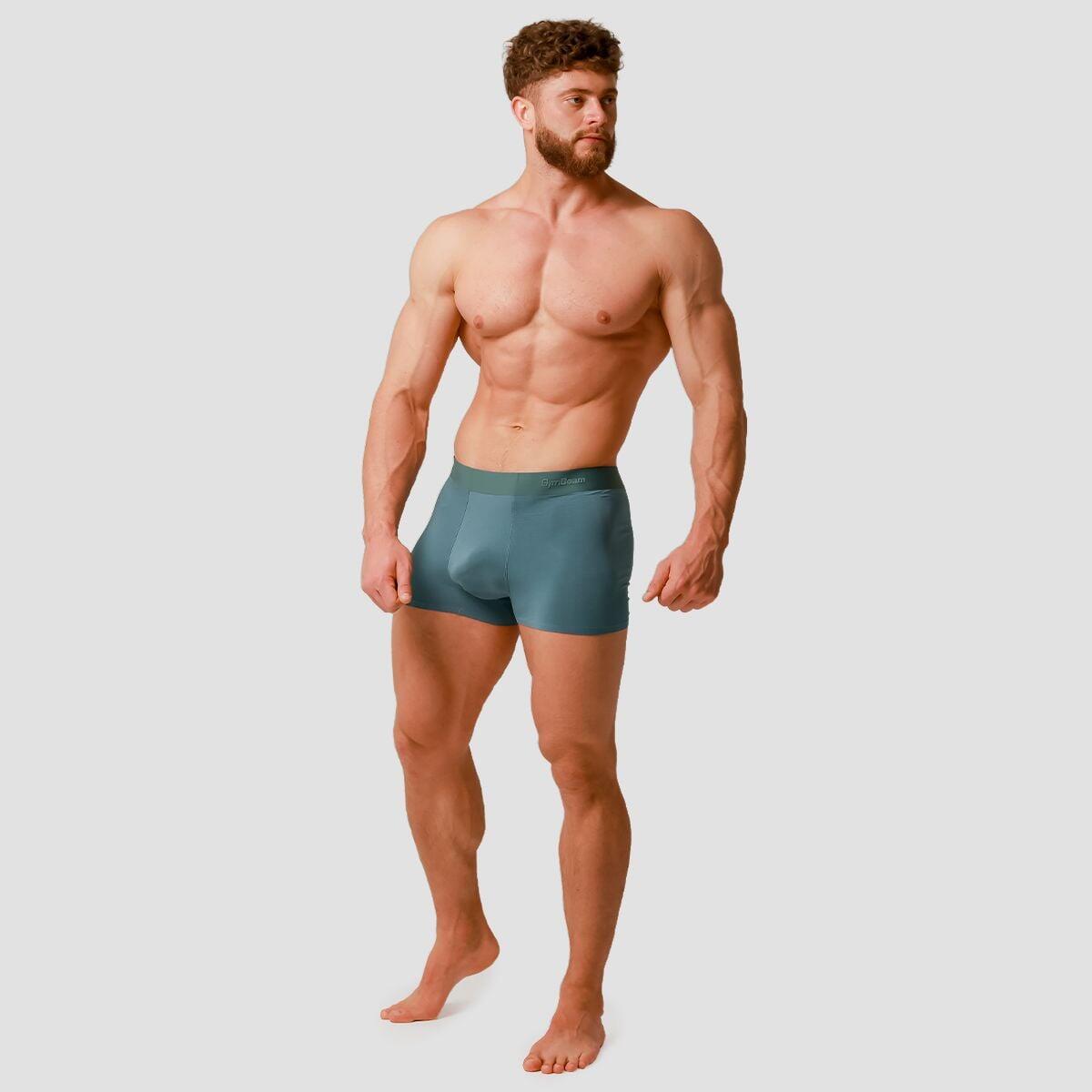 Uomo boxer traspiranti blu Soft 6/7