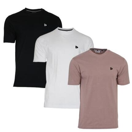 Lot de 3 t-shirts homme Vince, col rond, 100 % coton