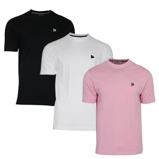 Lot de 3 t-shirts homme Vince, col rond, 100 % coton
