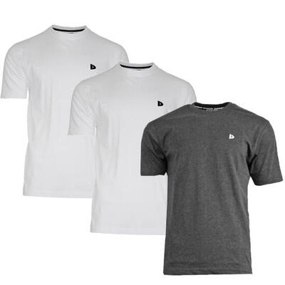 3-pack heren t-shirt vince ronde hals 100% katoen