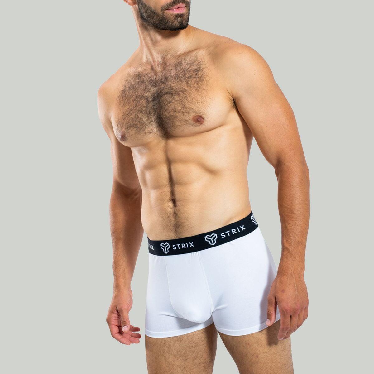 Uomo boxer bianchi Essential 3/6
