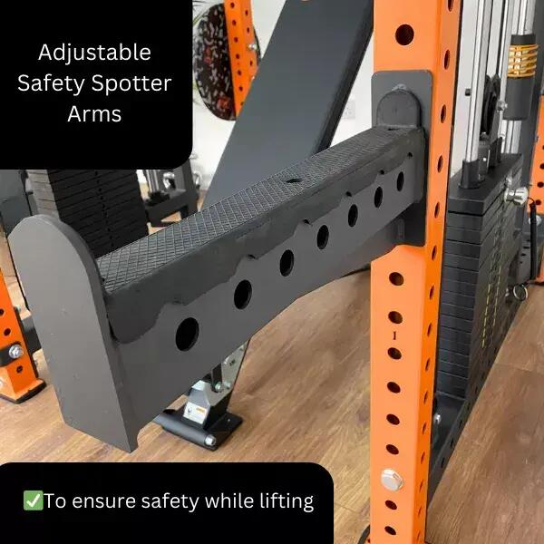 ITM Fitness Commercial Multifunctional Power Rack - Dual 80kg Stacks 6/7