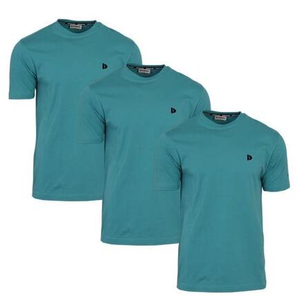 Lot de 3 t-shirts homme Vince à col rond, 60 % coton / 40 % polyester