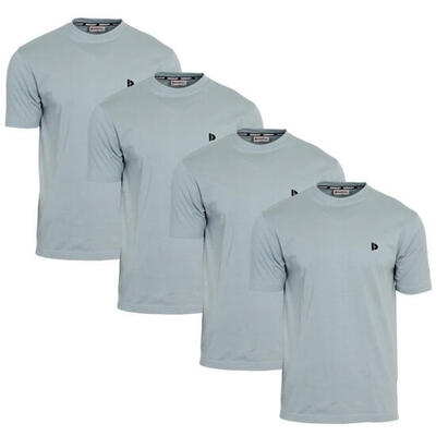 4-pack heren t-shirt vince ronde hals 100% katoen