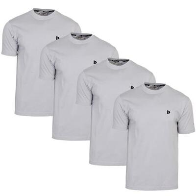 4-pack heren t-shirt vince ronde hals 100% katoen