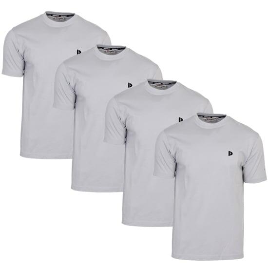 Lot de 4 t-shirts homme Vince, col rond, 100 % coton