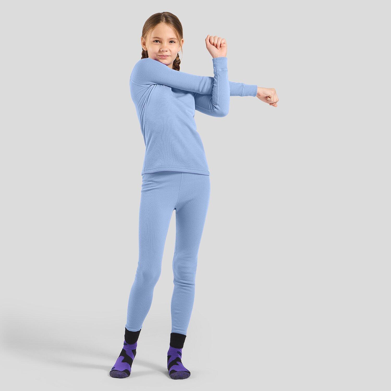 T-shirt technique à manches longues Active Warm pour enfant ODLO 3/3