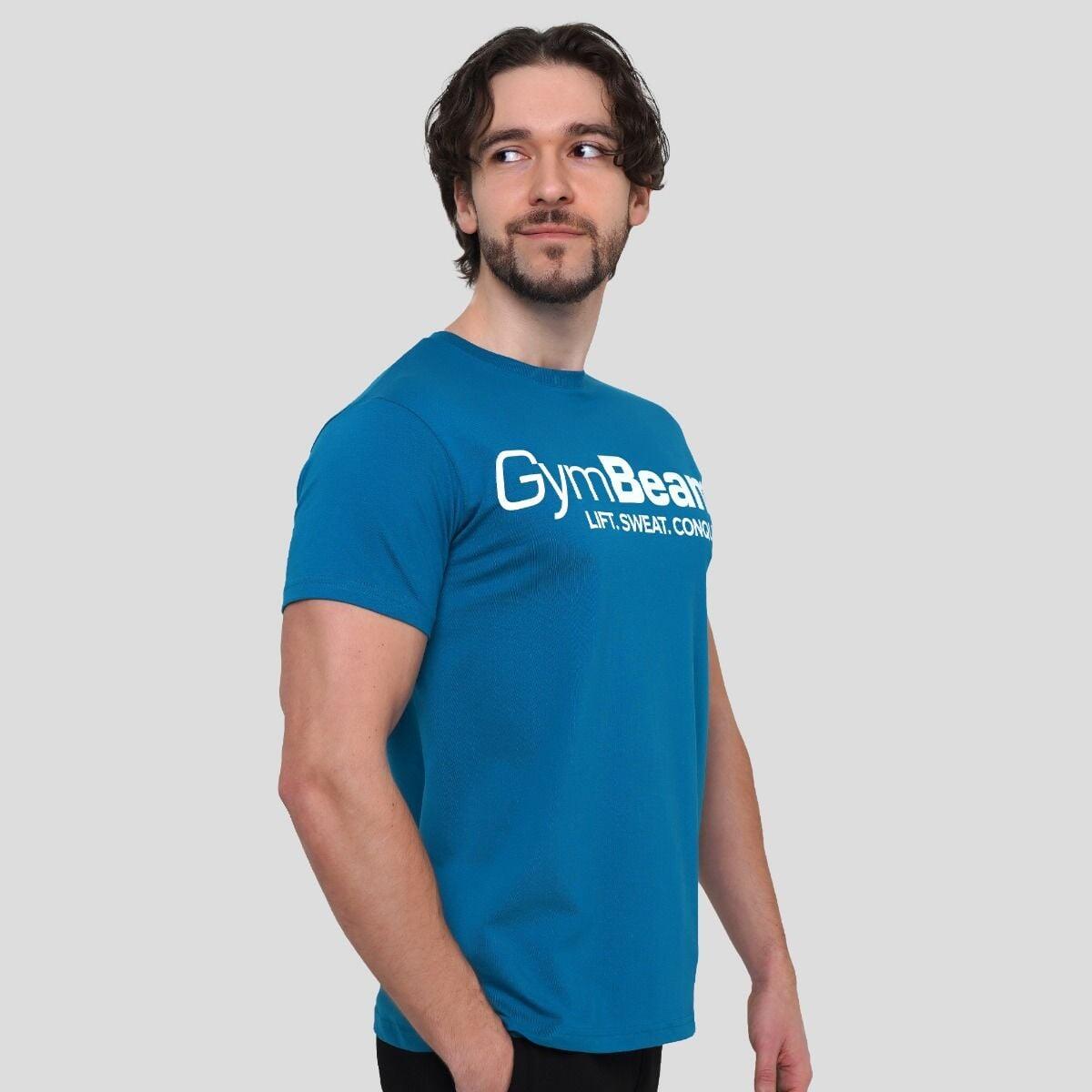 Uomo palestra maglietta cotone blu Lift 2/5