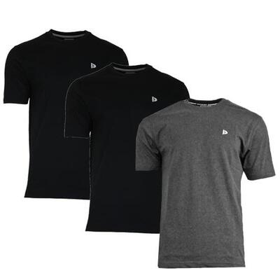 3-pack heren t-shirt vince ronde hals 100% katoen