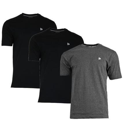 Lot de 3 t-shirts homme Vince, col rond, 100 % coton