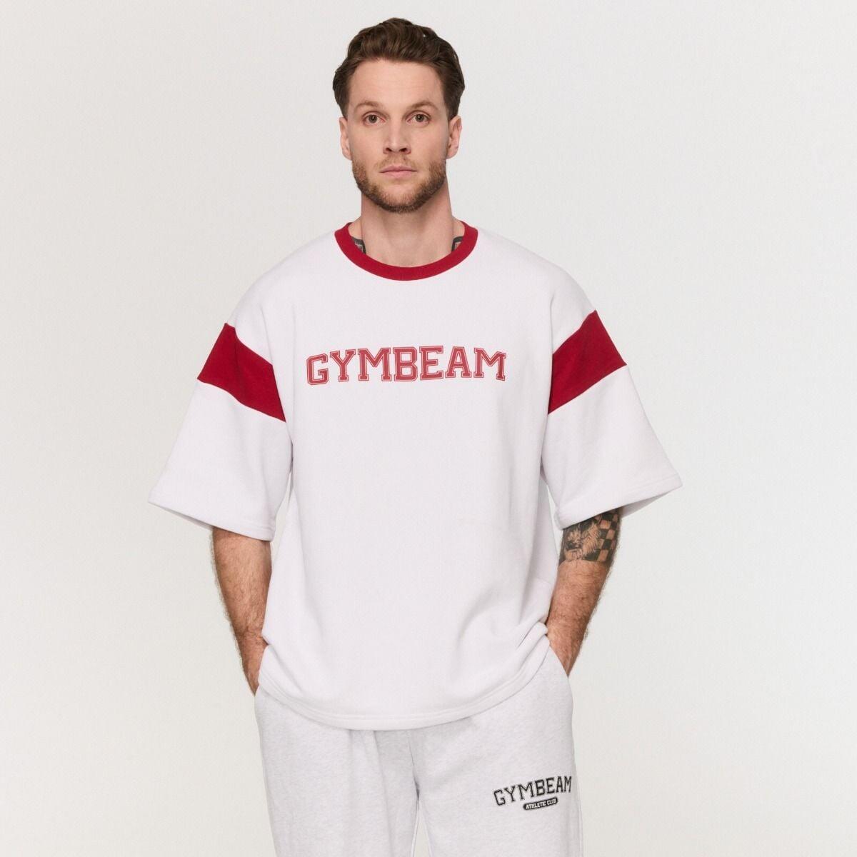 Uomo maglietta 420 GSM bianca Varsity 5/6