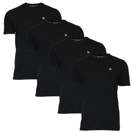 Lot de 4 t-shirts homme Vince, col rond, 100 % coton