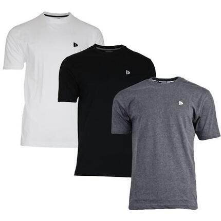 Lot de 3 t-shirts homme Vince, col rond, 100 % coton