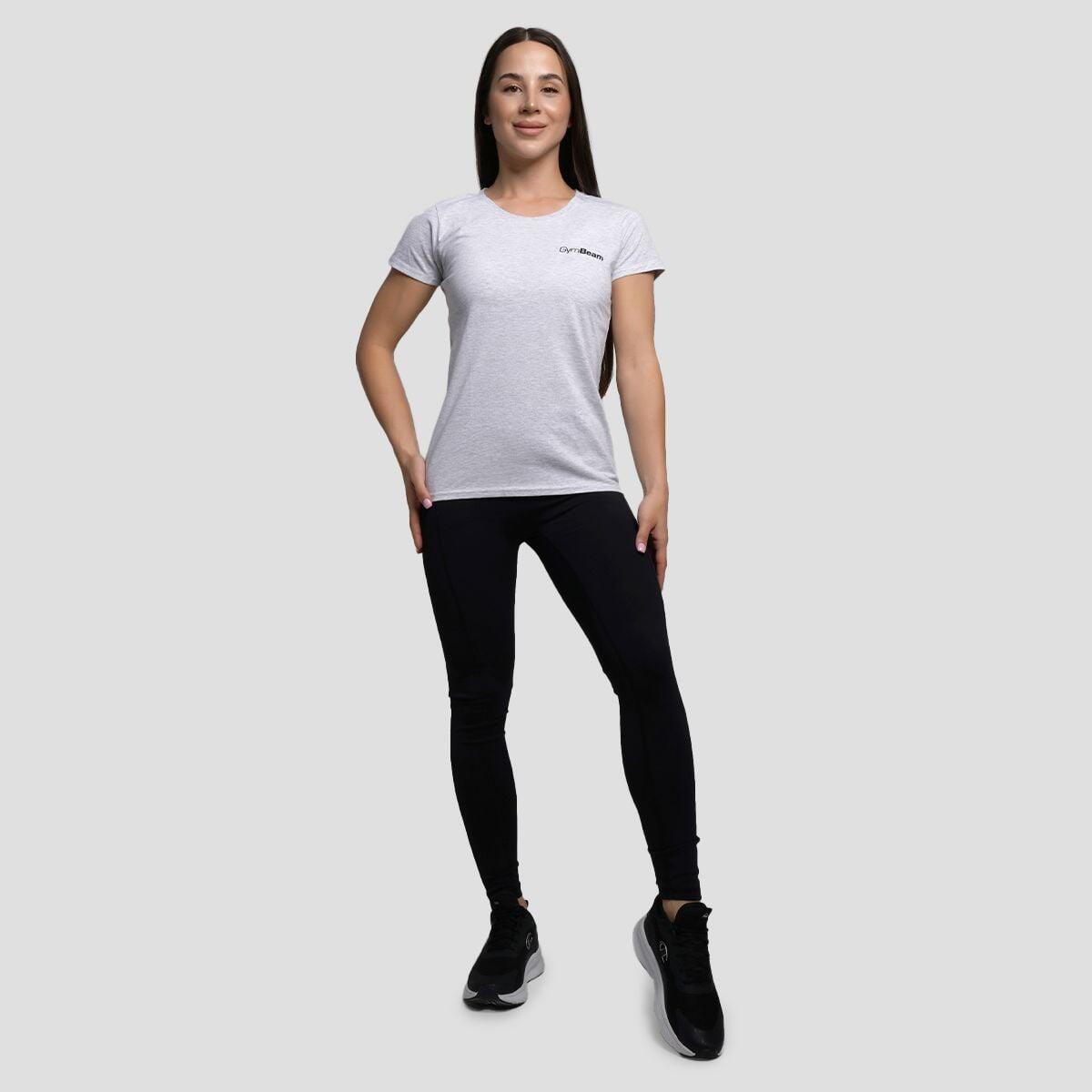 Donna t-shirt traspirante grigia Basic 5/6