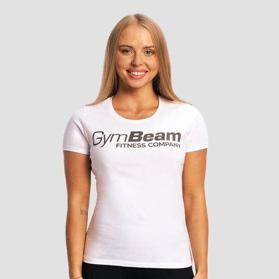 Donna fitness t-shirt regular bianca