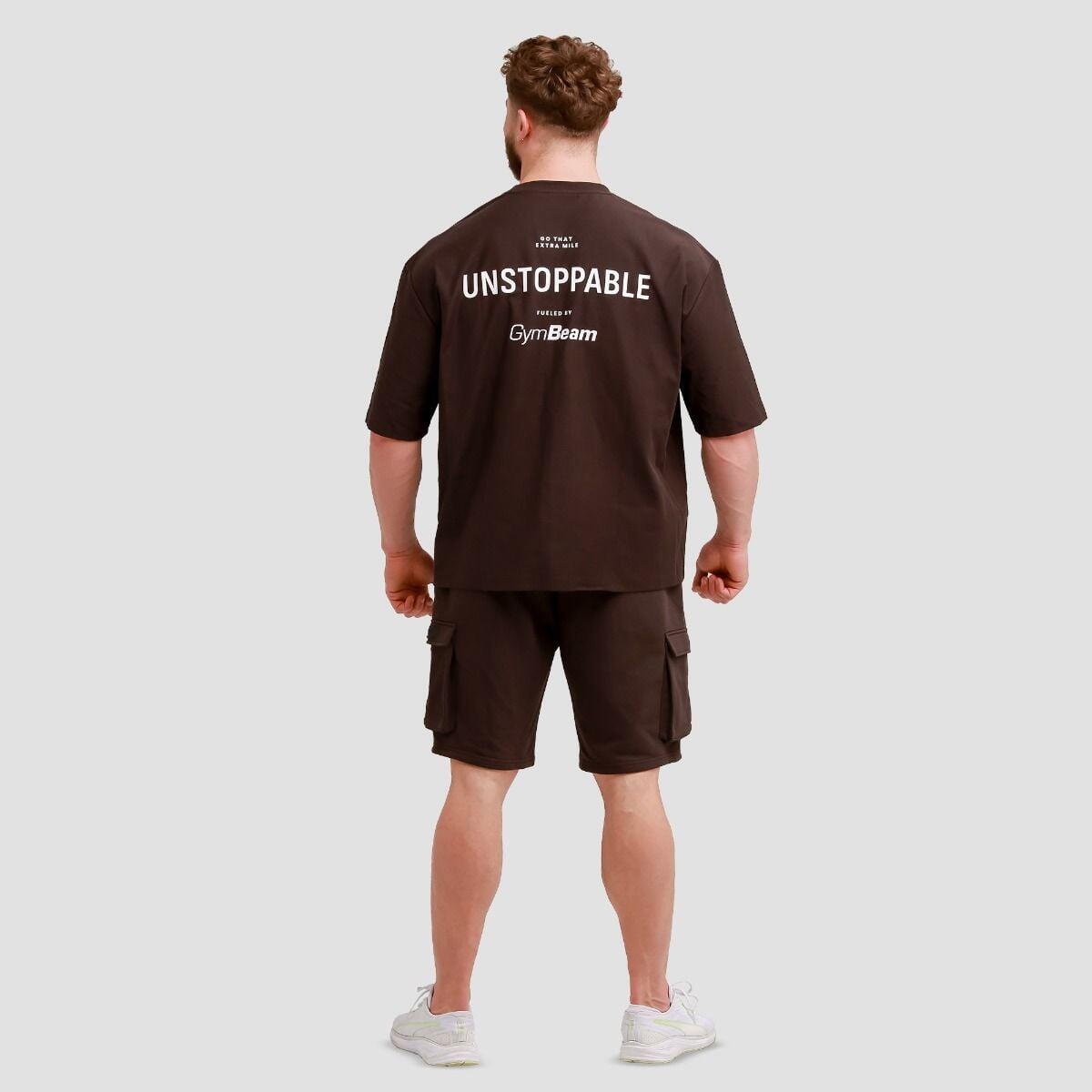Uomo t-shirt cotone marrone Unstoppable 6/7
