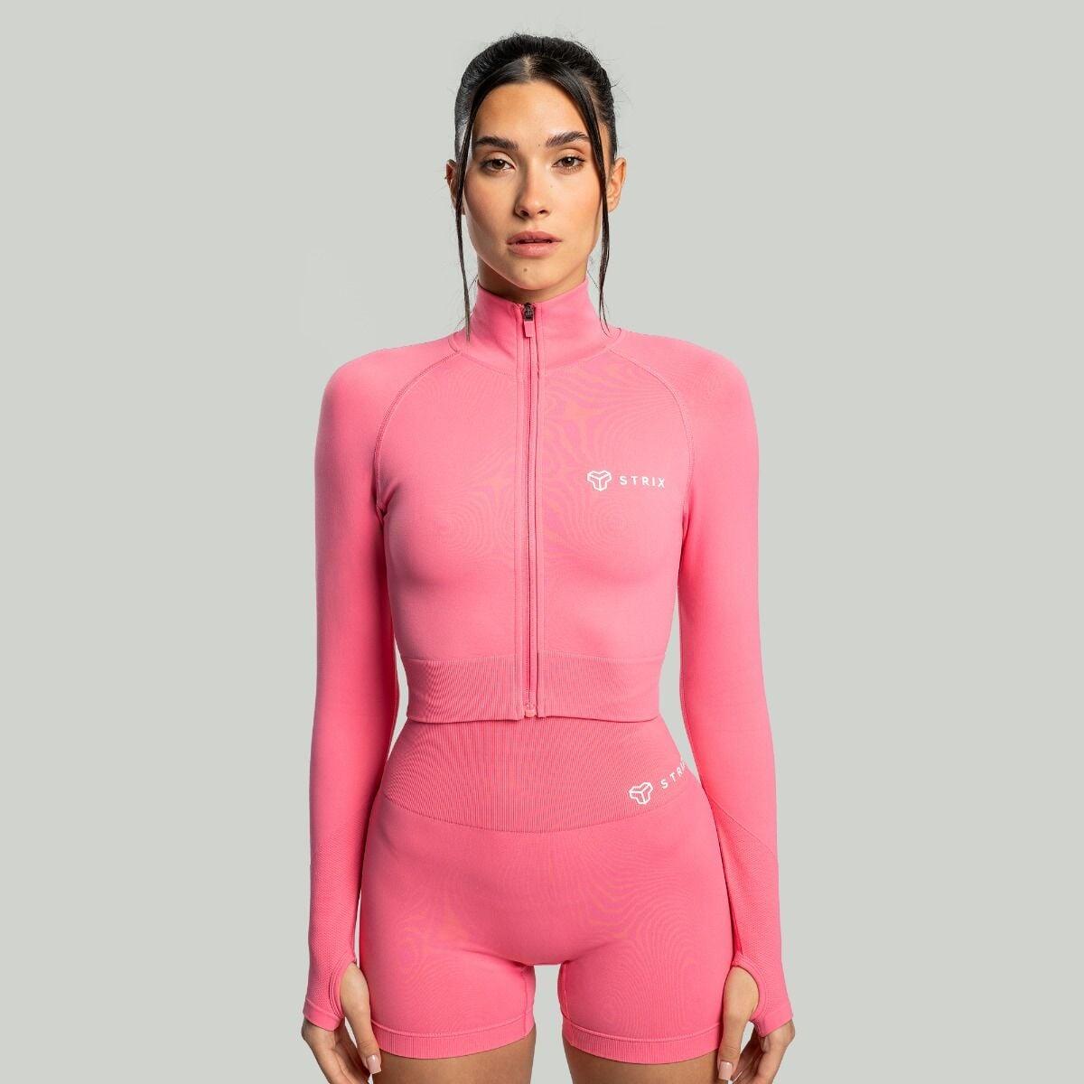 Donna palestra crop top traspirante Sorbet Seamless 4/7