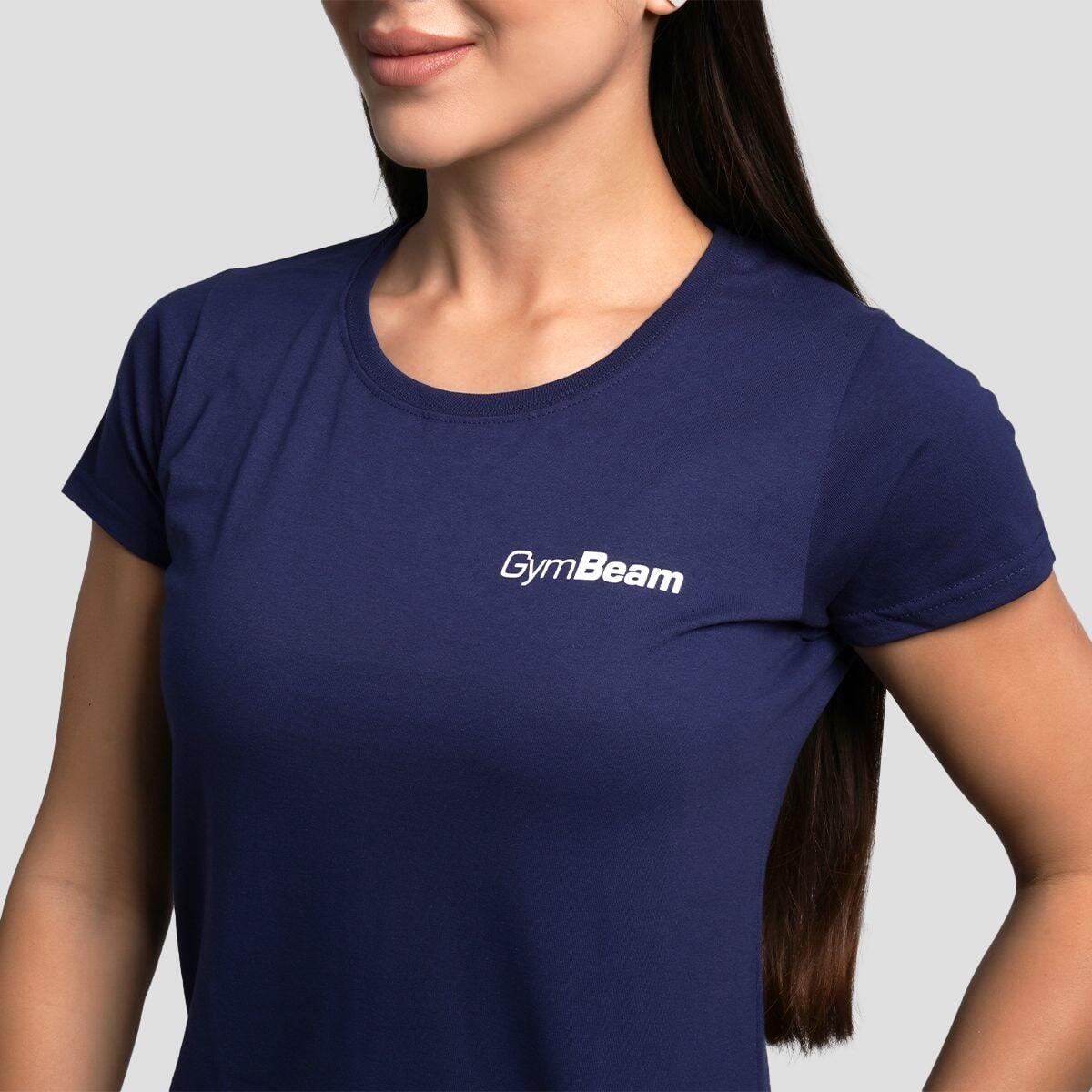 Donna t-shirt traspirante blu navy Basic 2/6