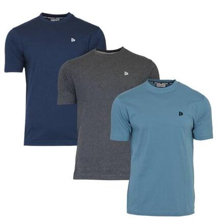 Lot de 3 t-shirts homme Vince, col rond, 100 % coton