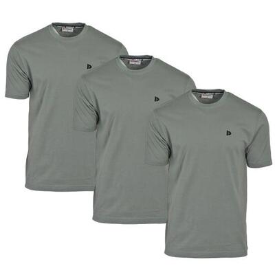 3-pack heren t-shirt vince ronde hals 100% katoen