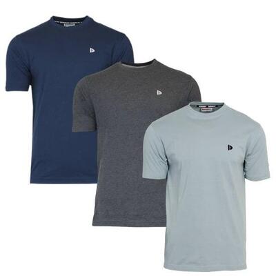 3-pack heren t-shirt vince ronde hals 100% katoen