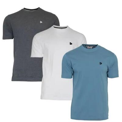 3-pack heren t-shirt vince ronde hals 100% katoen